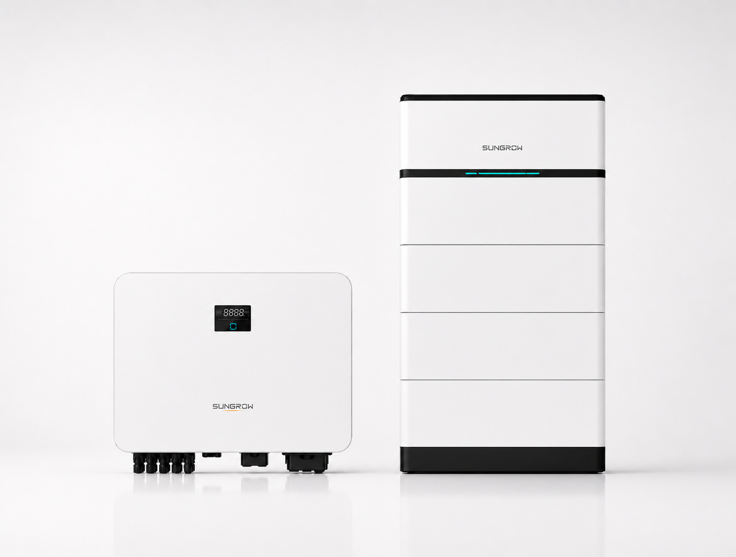 Sungrow hybrid inverter and battery system package